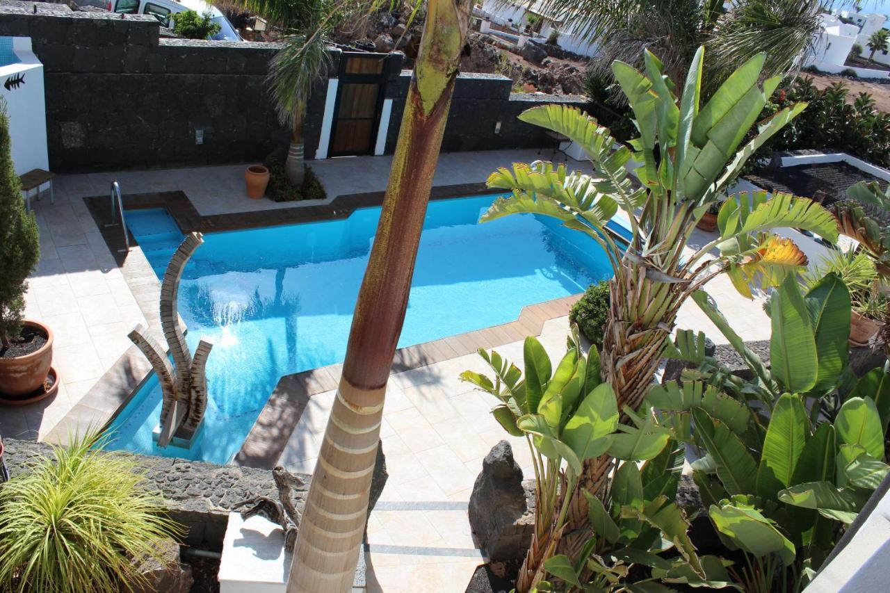 Villa Niki Mit Beheiztem Gemeinschaftspool Fuer 2 Appartments Las Brenas Ngoại thất bức ảnh